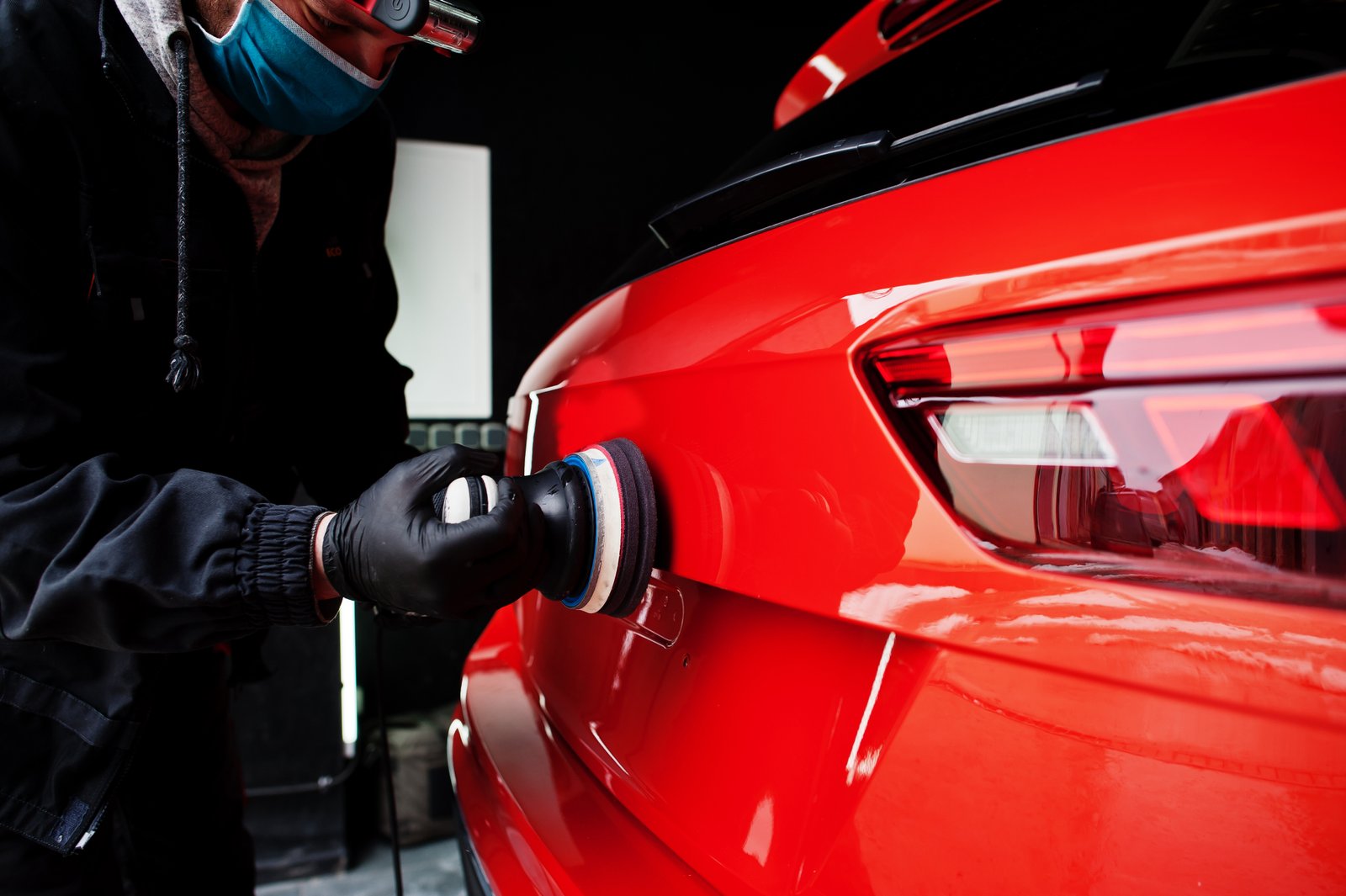 Car detailing concept.